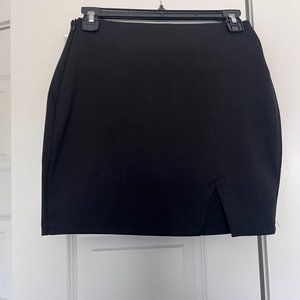 Black mini skirt size small